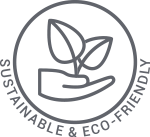Sustainable icon with words